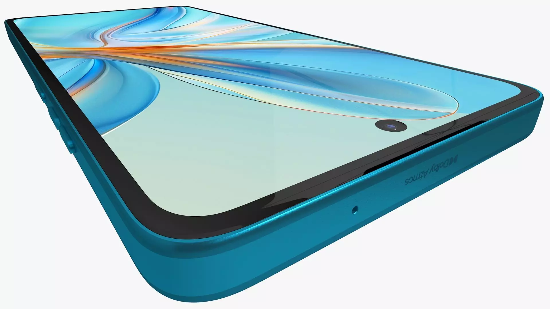 Motorola Moto G75 5G Blue 3D model_6