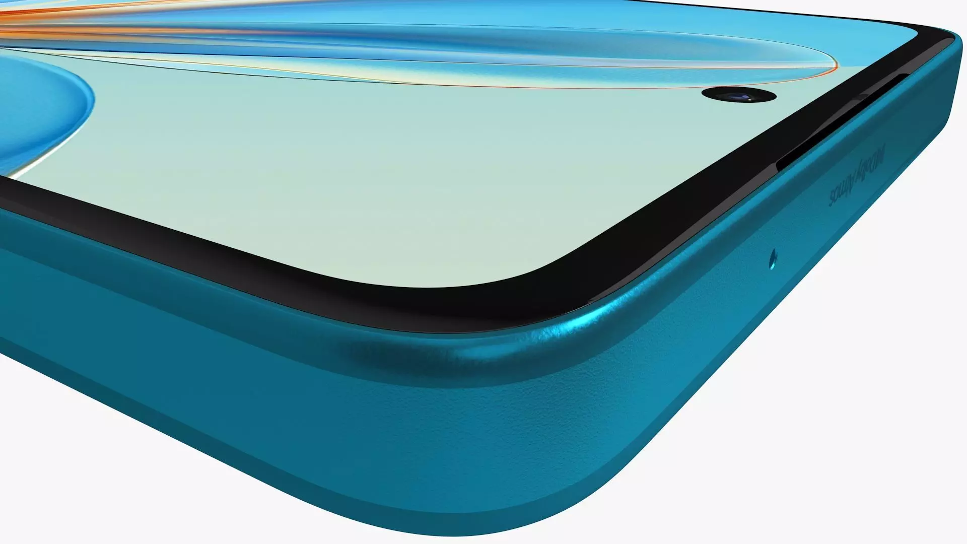 Motorola Moto G75 5G Blue 3D model_13