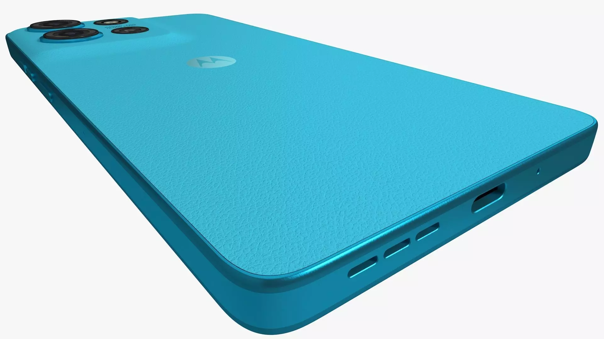 Motorola Moto G75 5G Blue 3D model_3