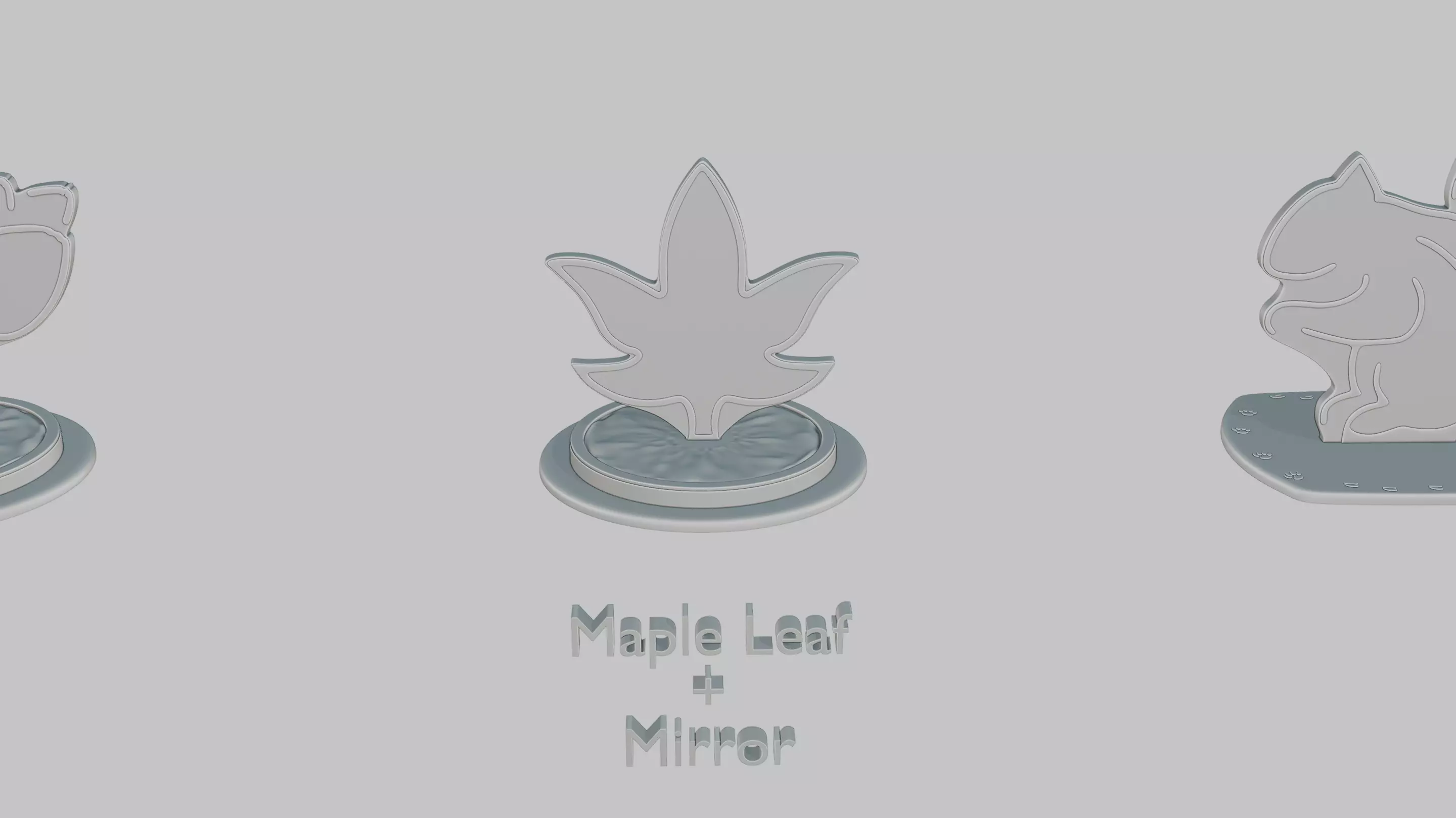 Spring Bloom Full Pack Emoji Statues 3D print model_63