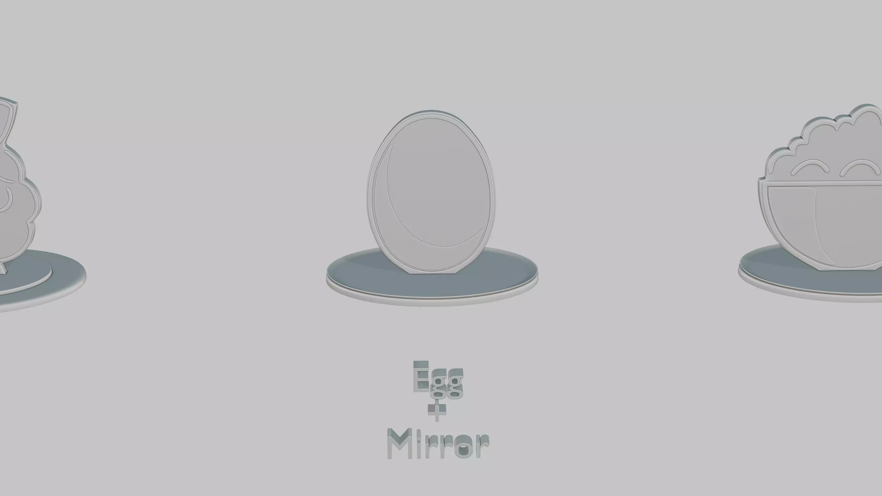 Spring Bloom Full Pack Emoji Statues 3D print model_74