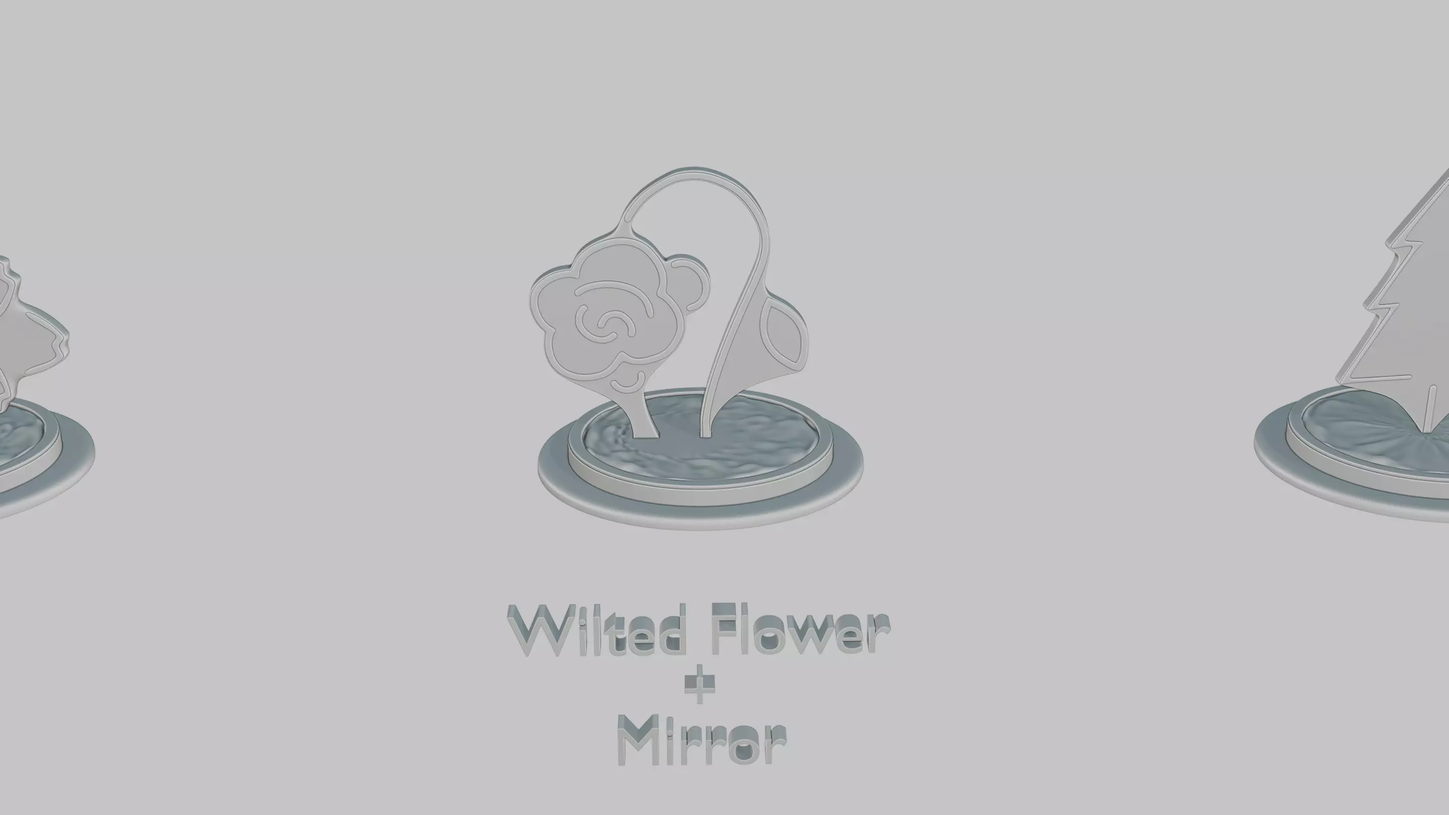 Spring Bloom Full Pack Emoji Statues 3D print model_28