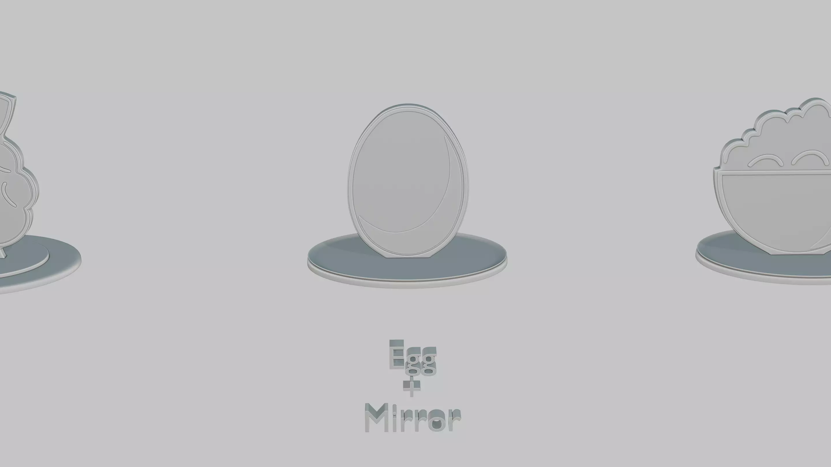 Spring Bloom Full Pack Emoji Statues 3D print model_73