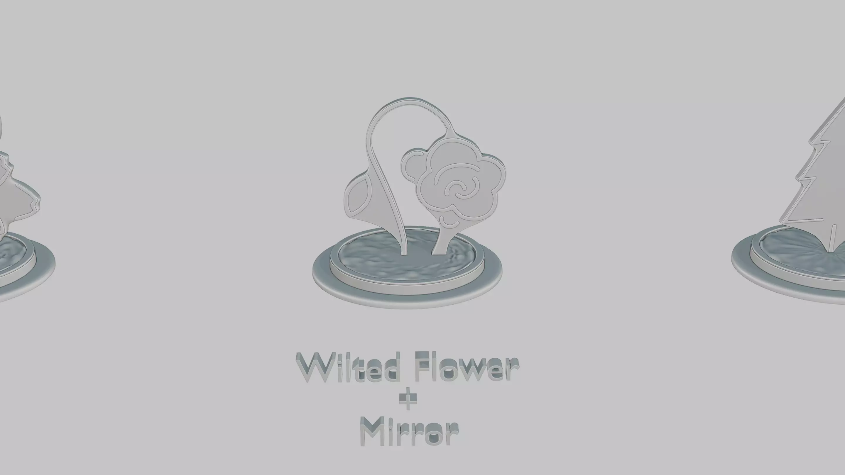 Spring Bloom Full Pack Emoji Statues 3D print model_27