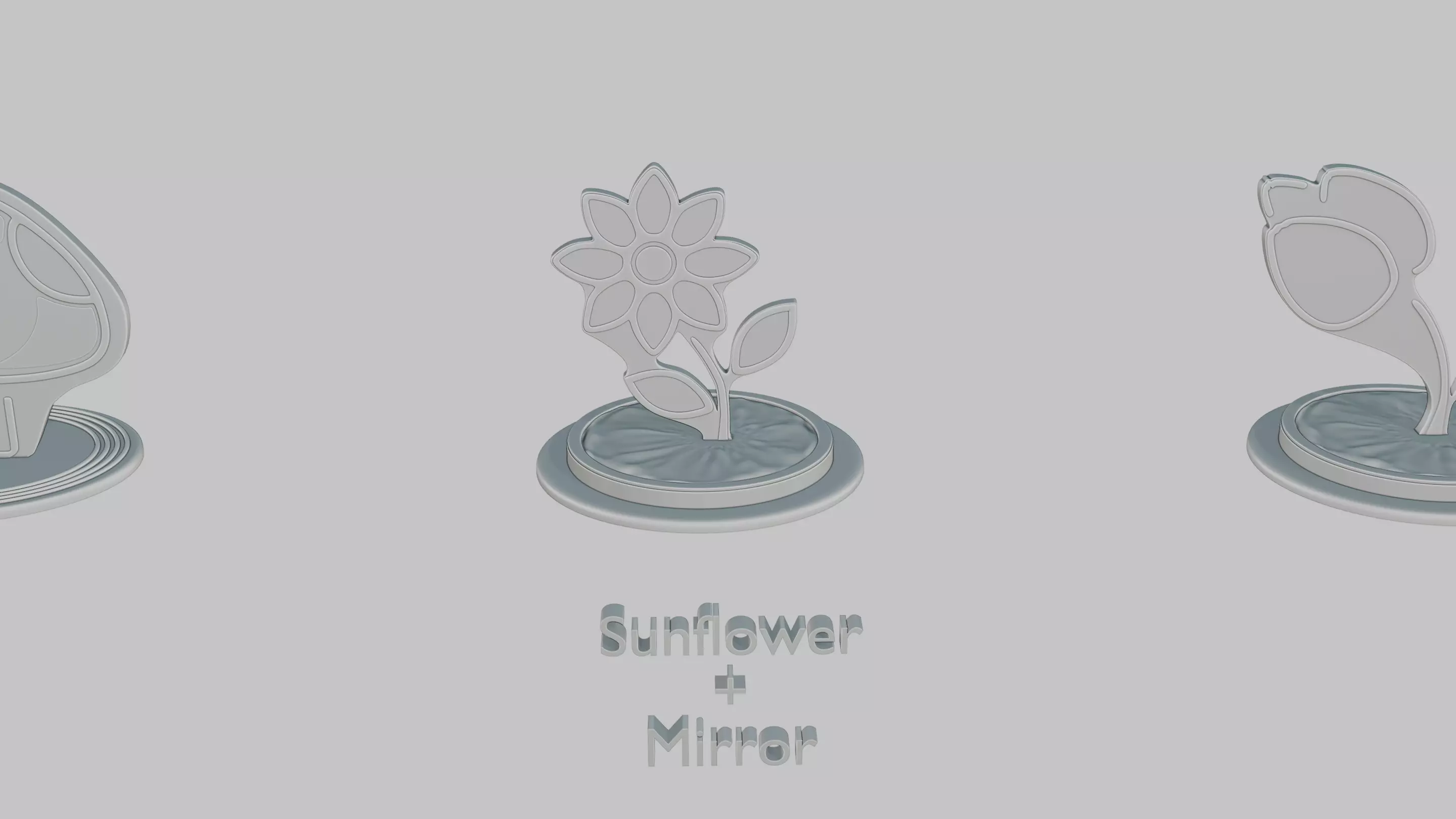 Spring Bloom Full Pack Emoji Statues 3D print model_60