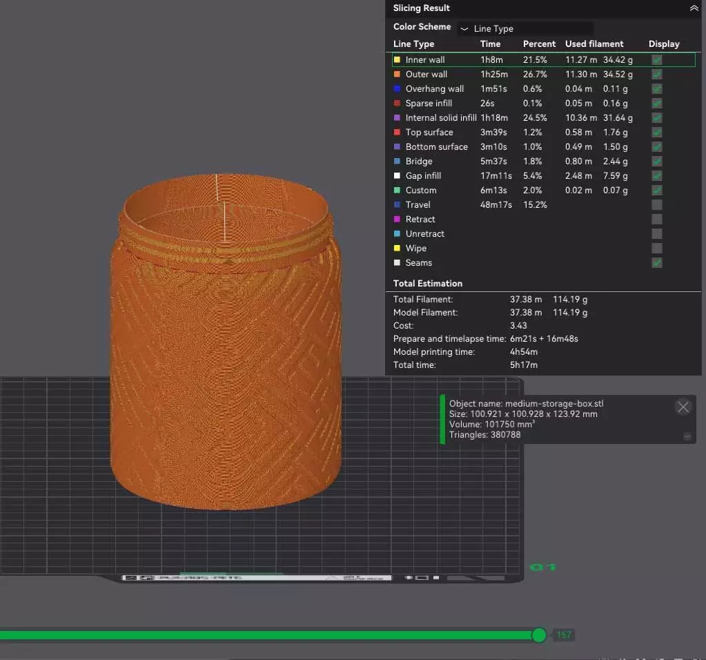 Kitchen Jar Set No Supports Needed 3D print model_2