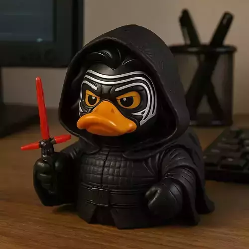 Rubber Duck - Kylo Ren - Star Wars - 3D print