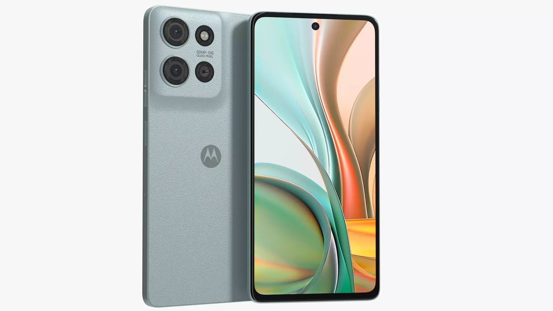  Motorola Moto G75 5G Gray 3D model_0
