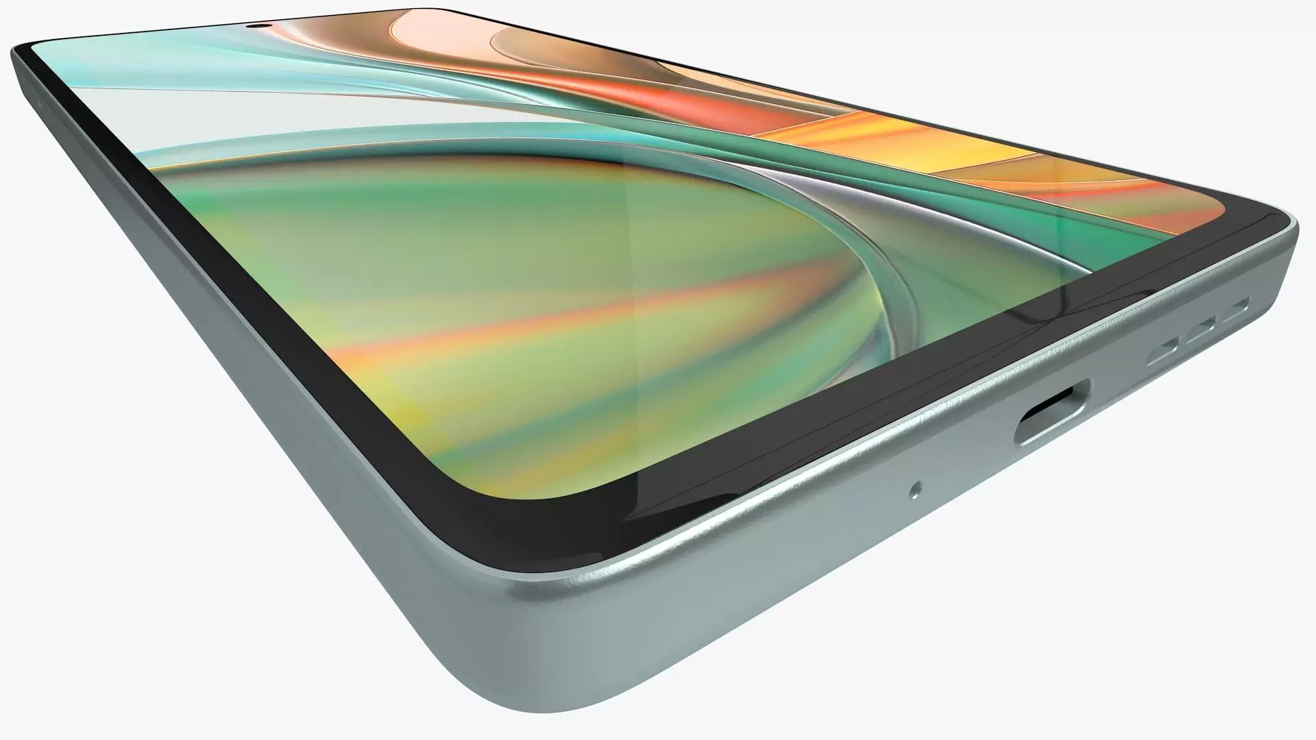  Motorola Moto G75 5G Gray 3D model_7