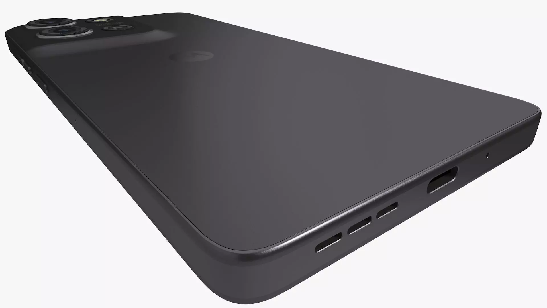 Motorola Moto G75 5G Green 3D model_3