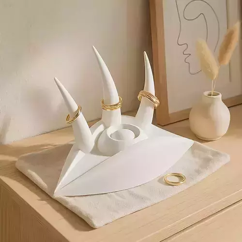 Eye Ring Holder Jewelry Organizer 3D print model