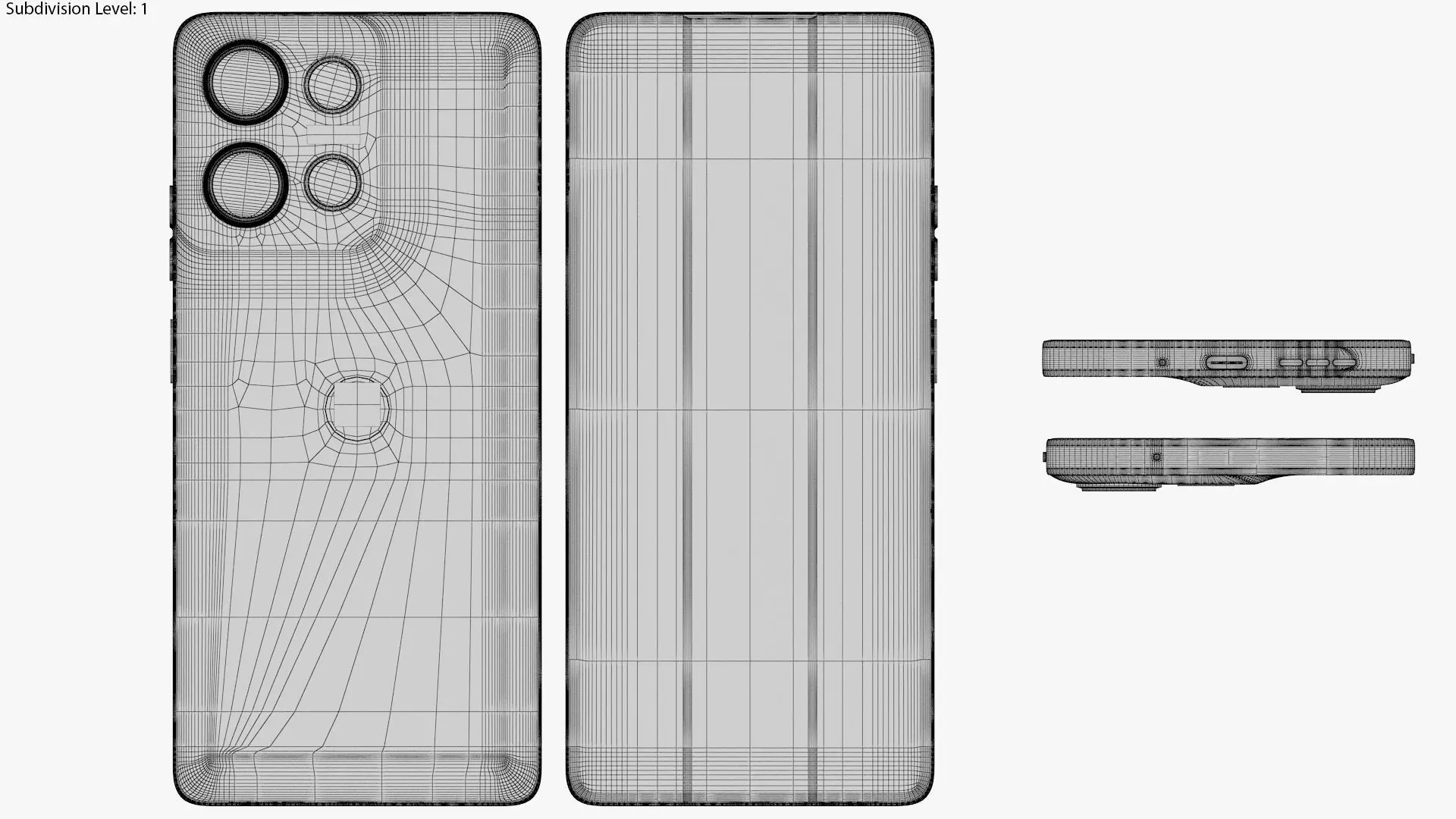 Motorola Moto G75 5G All Colors 3D model_44