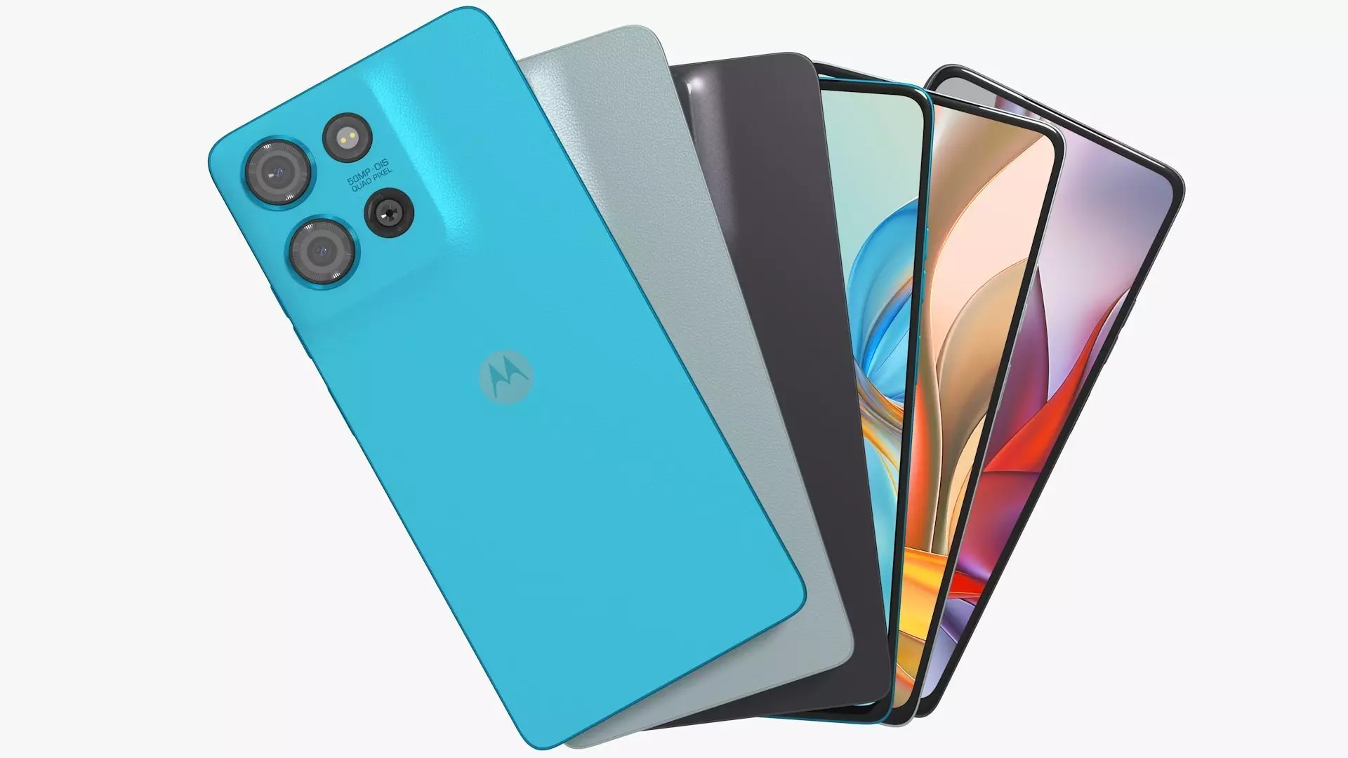 Motorola Moto G75 5G All Colors 3D model_0