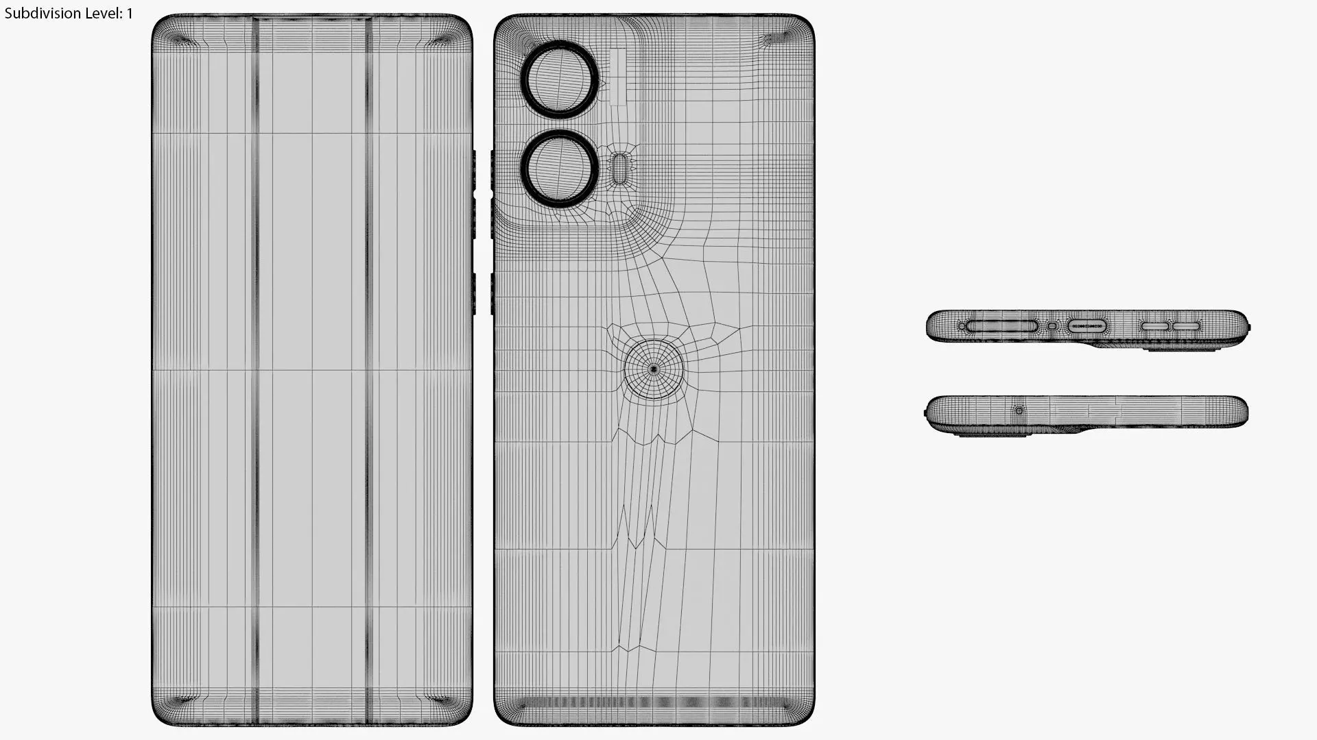 Motorola Moto G85 5G All Colors 3D model_59