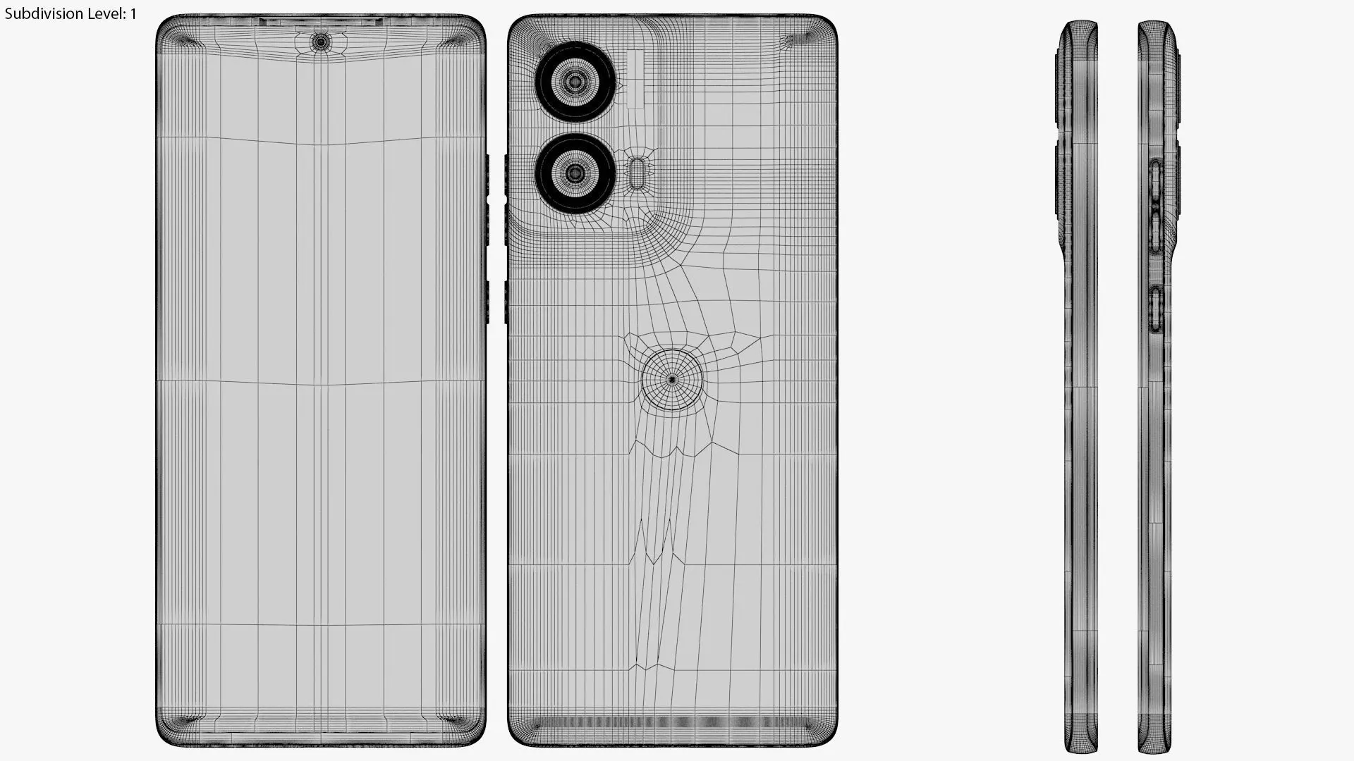 Motorola Moto G85 5G All Colors 3D model_61