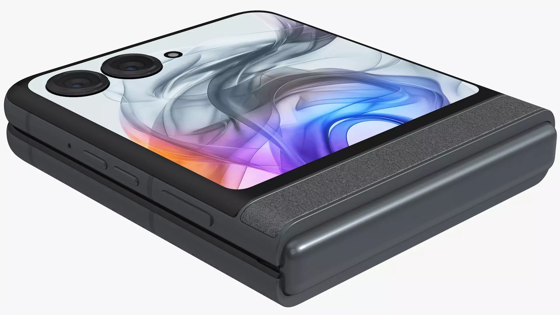 Motorola Razr 50 Grey Animated 3D model_18