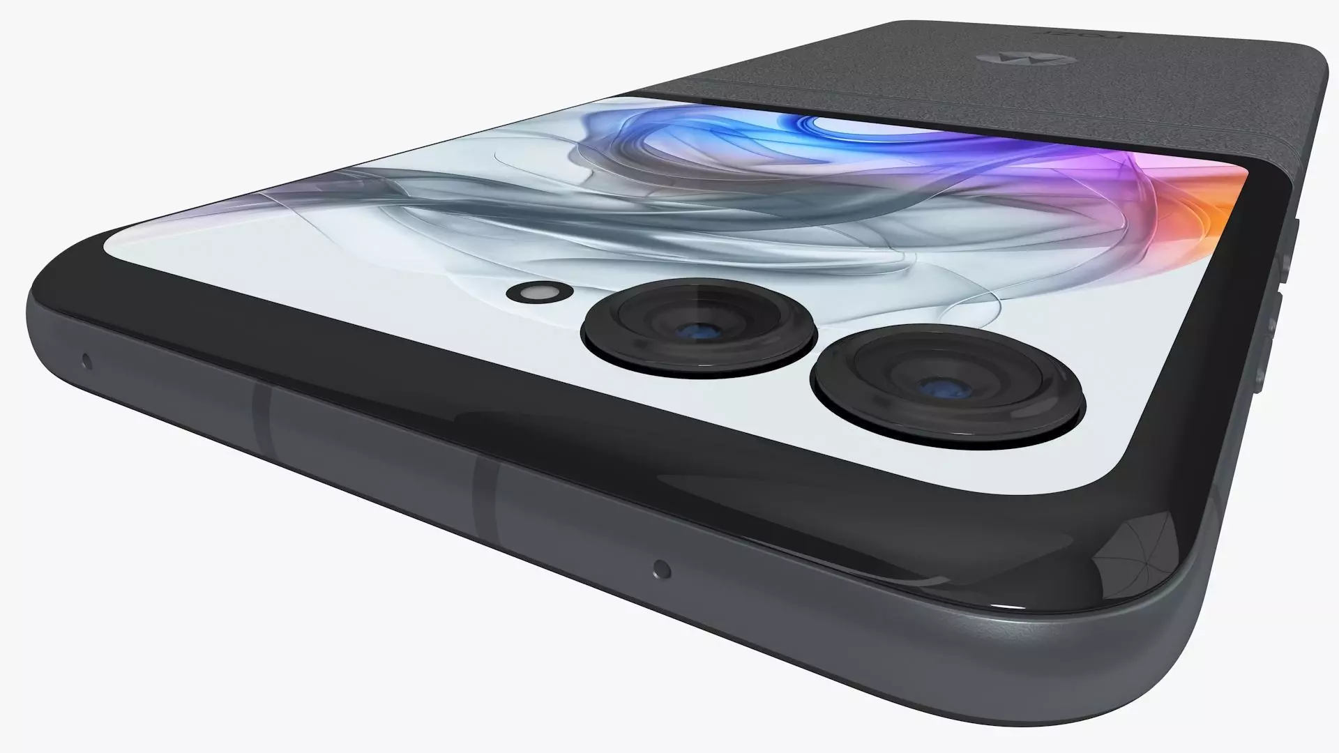 Motorola Razr 50 Grey Animated 3D model_6