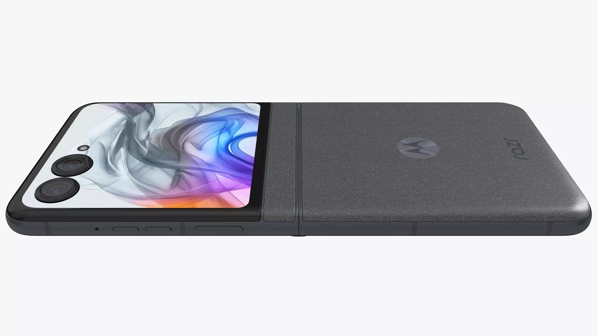 Motorola Razr 50 Grey Animated 3D model_10