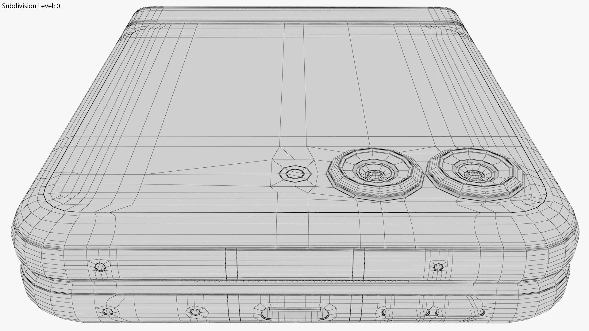 Motorola Razr 50 Grey Animated 3D model_28