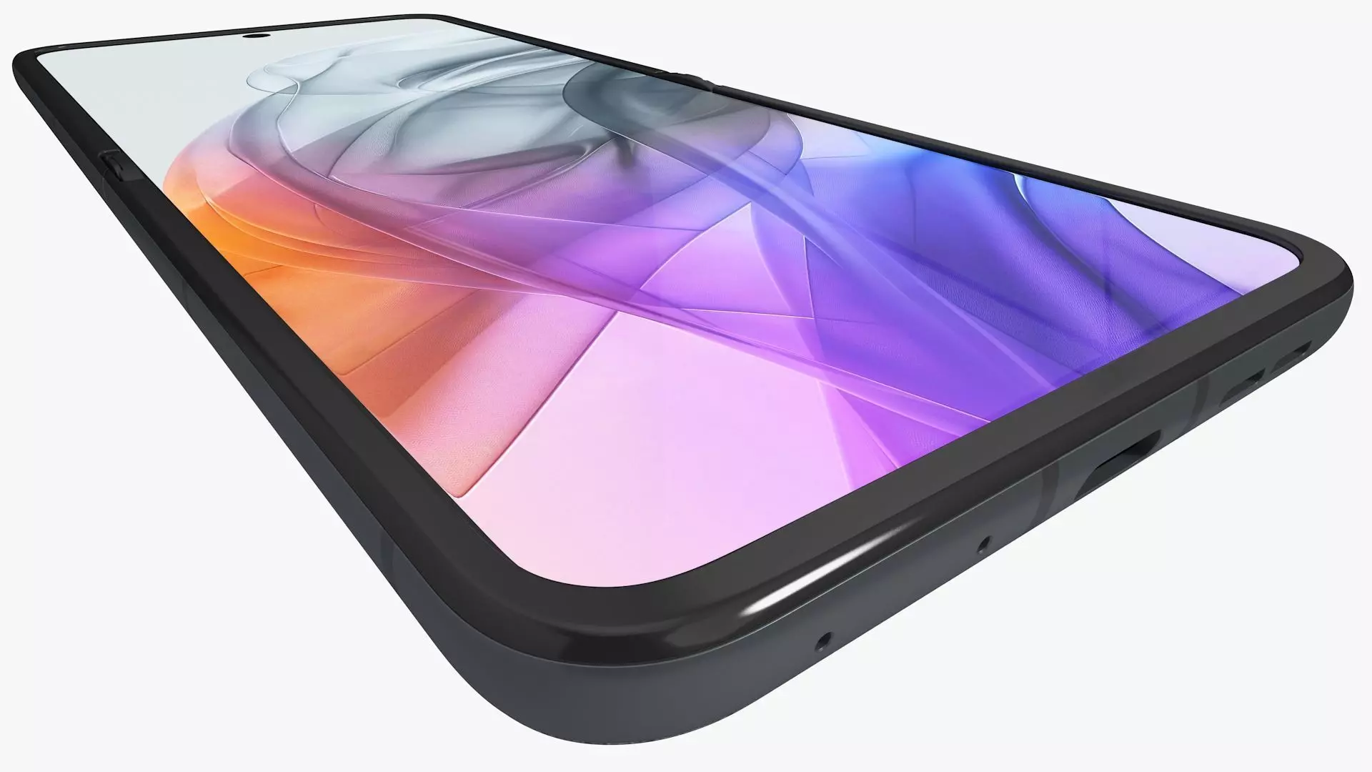 Motorola Razr 50 Grey Animated 3D model_8