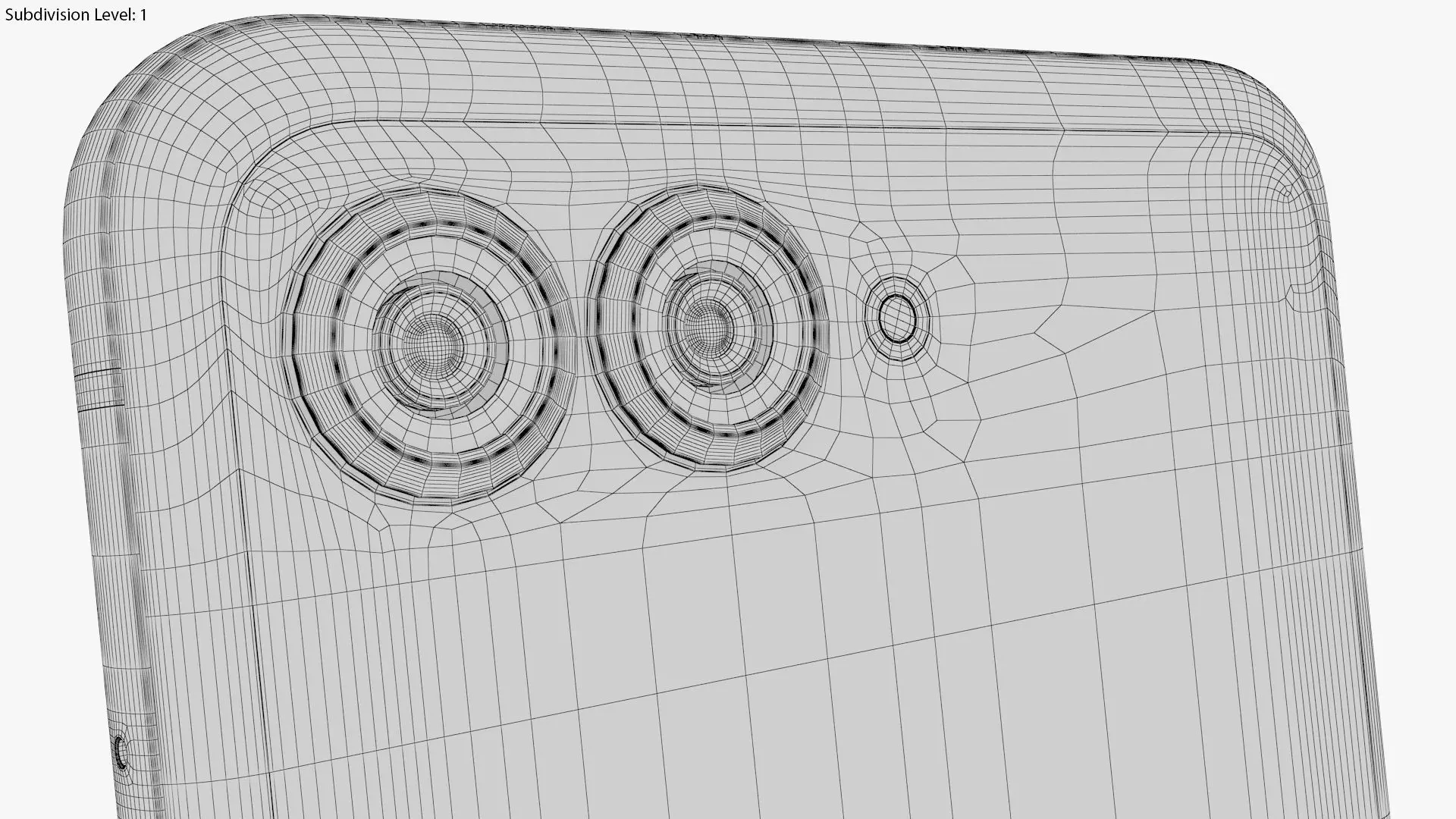 Motorola Razr 50 Grey Animated 3D model_25