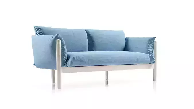 Tapio Sofa 2 seater 3D model