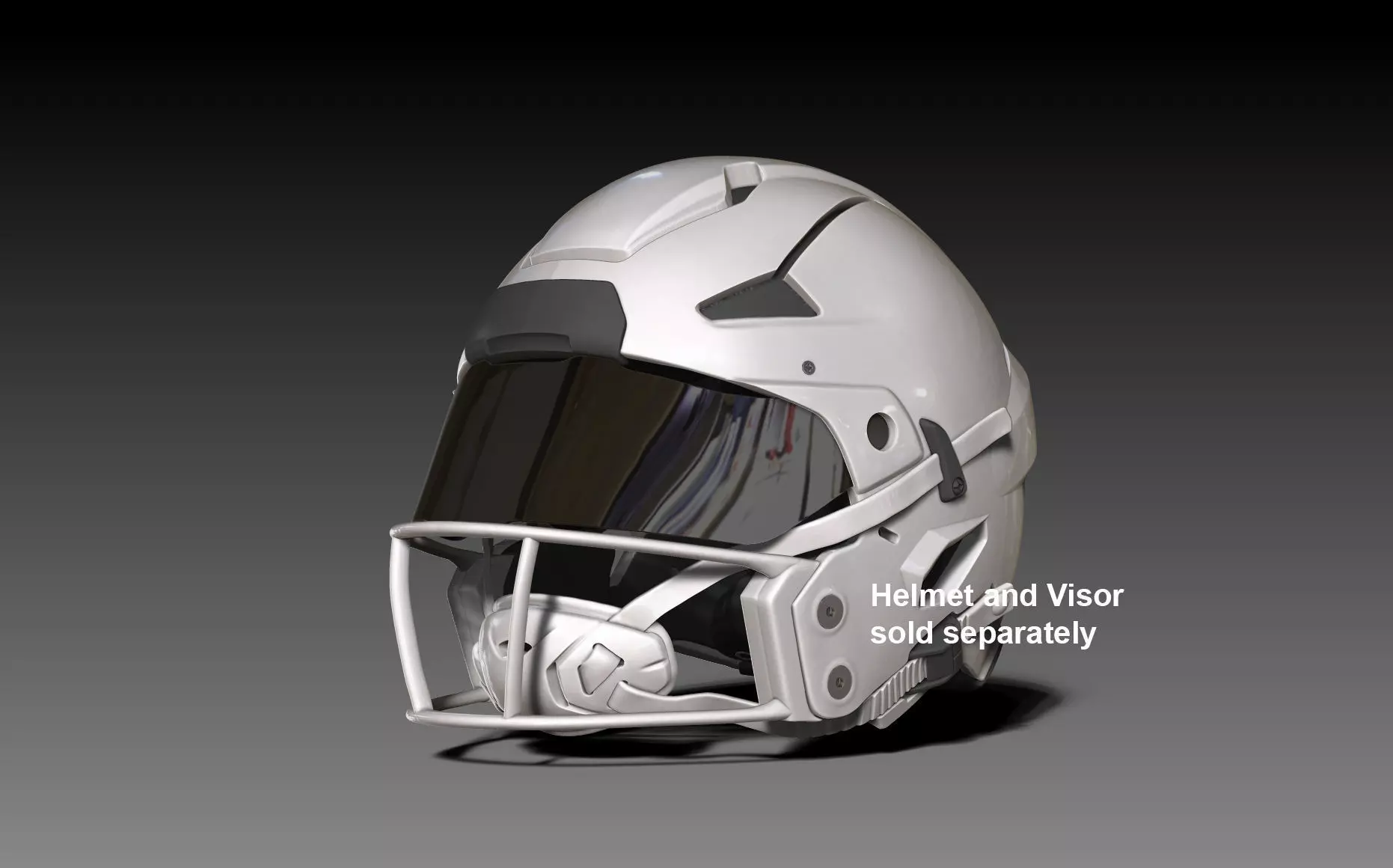 Facemask Pack VIII for NFL Riddell AXIOM Helmet Geosanmo 3D print model_3