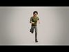 Game Ready Rigged and Animated Male Character  3D model_2