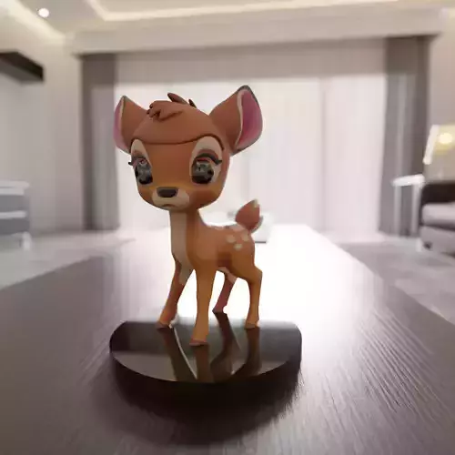 deer chibi 3D print model