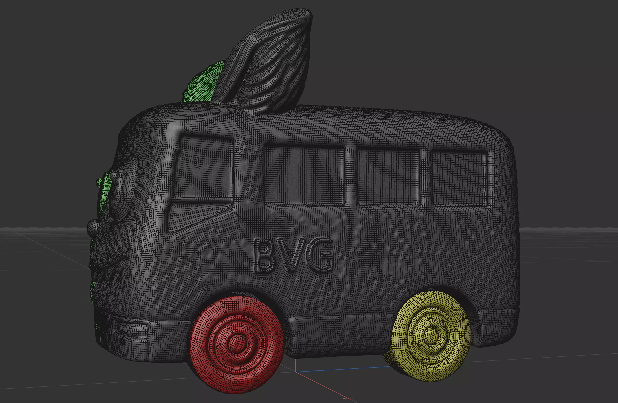 BVG Labubus Printable for download 3D print model_3