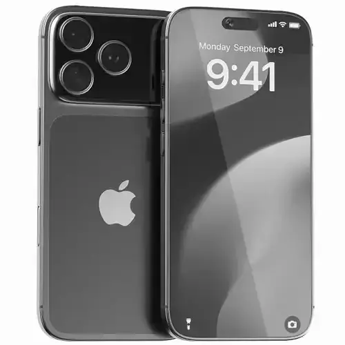 Apple iPhone 17 Pro Max PBR 3D model