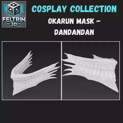 Dandadan Anime Cosplay - Okarun Mask