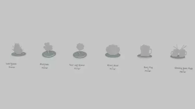 St Patricks Day Pack Emoji Statues 3D print model
