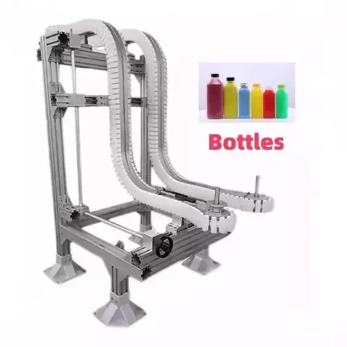 Side Grip Belt Conveyor for Bottle Transfer