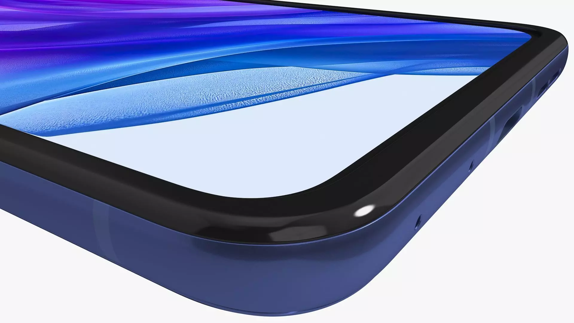 Motorola Razr 50 Ultra Blue Animated 3D model_14