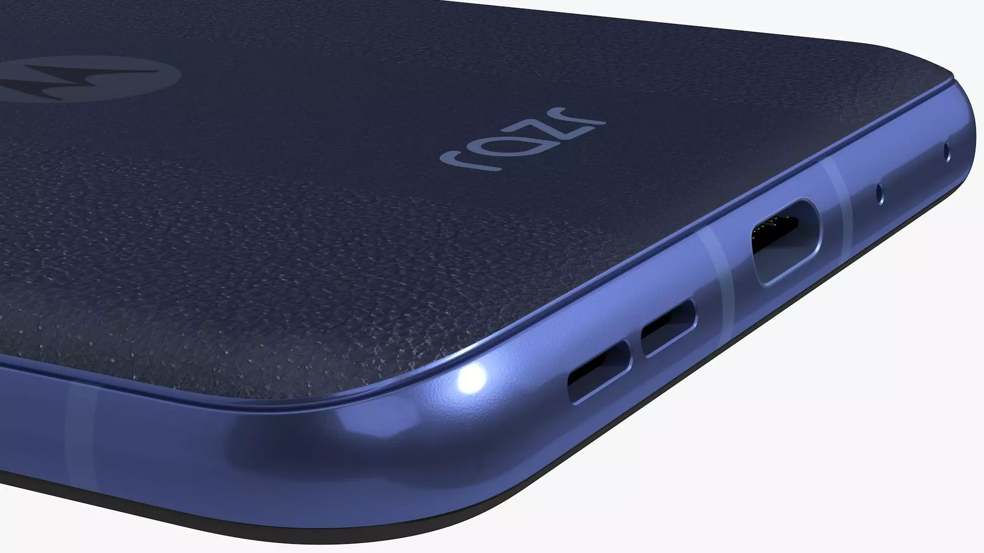 Motorola Razr 50 Ultra Blue Animated 3D model_12