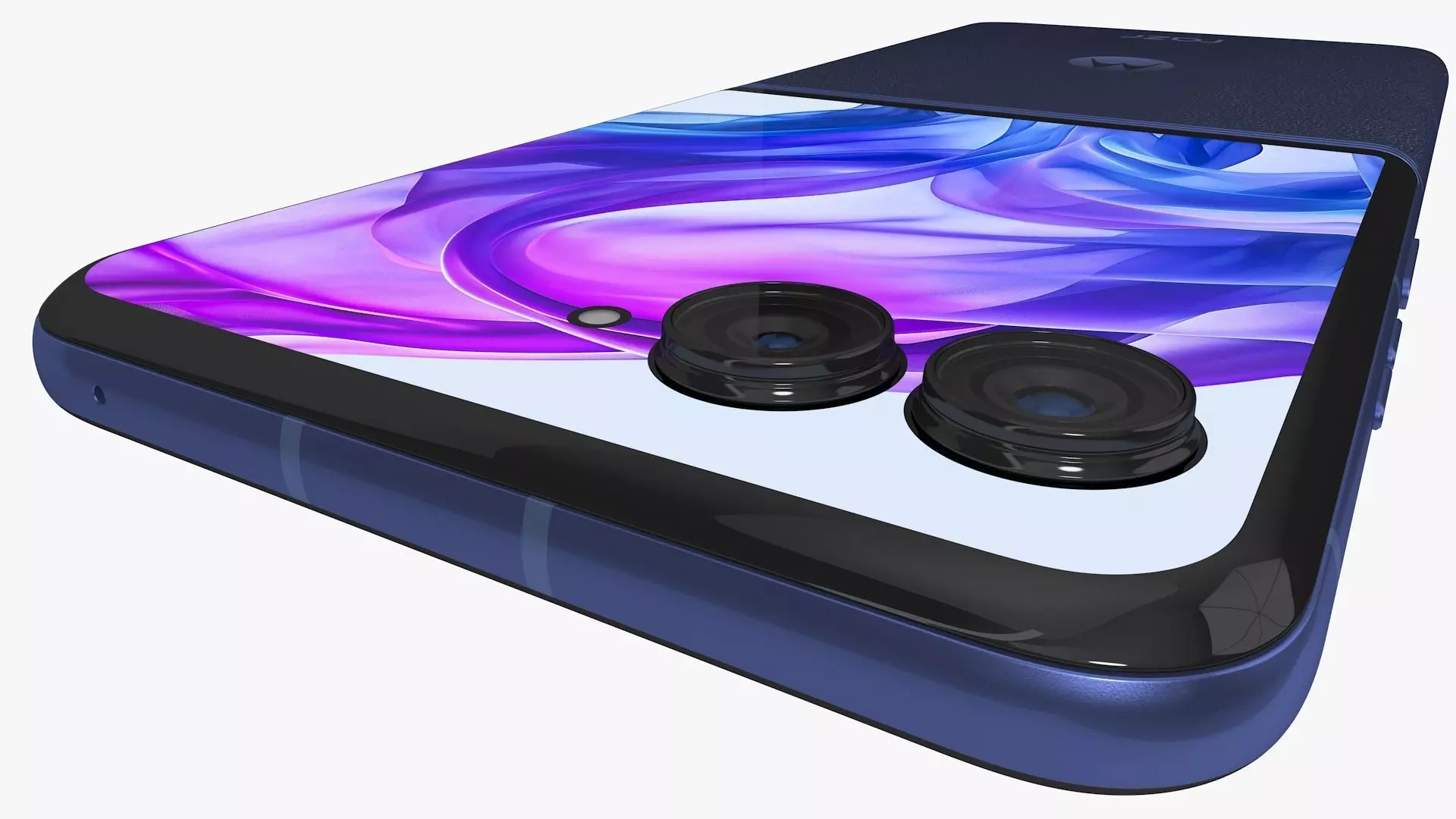 Motorola Razr 50 Ultra Blue Animated 3D model_6