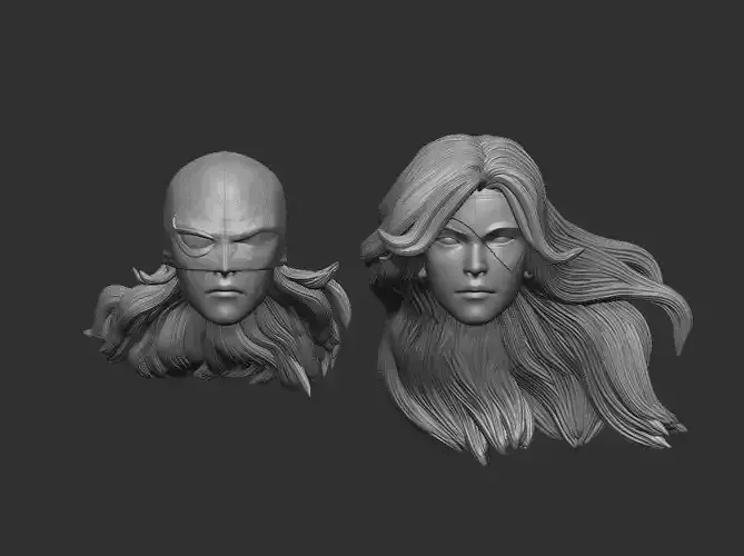 Rose Wilson Ravager Headsculpt for Action Figures