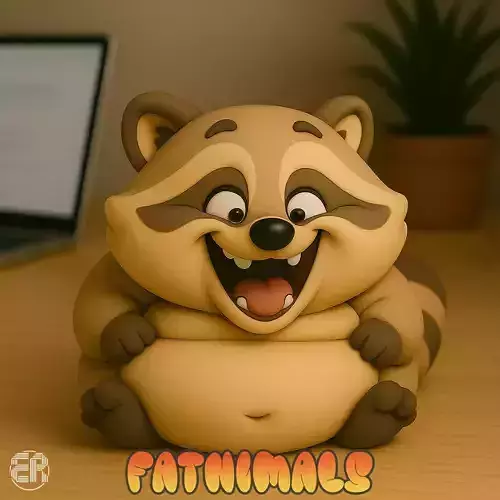 Raccoon - Fatnimals Collection