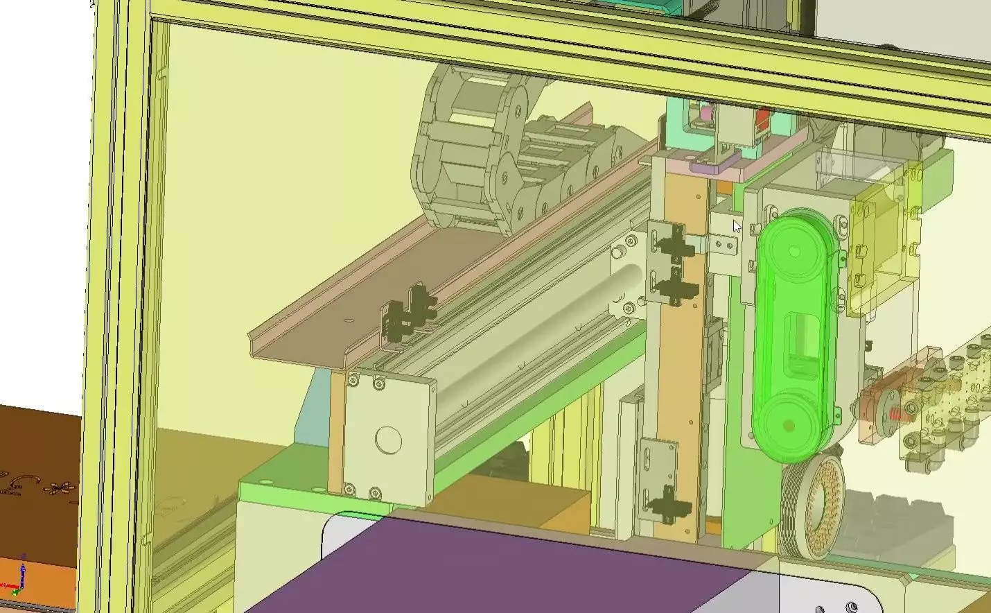 Automatic Box Packaging and Labeling Machine for Retail Cartons 3D model_13