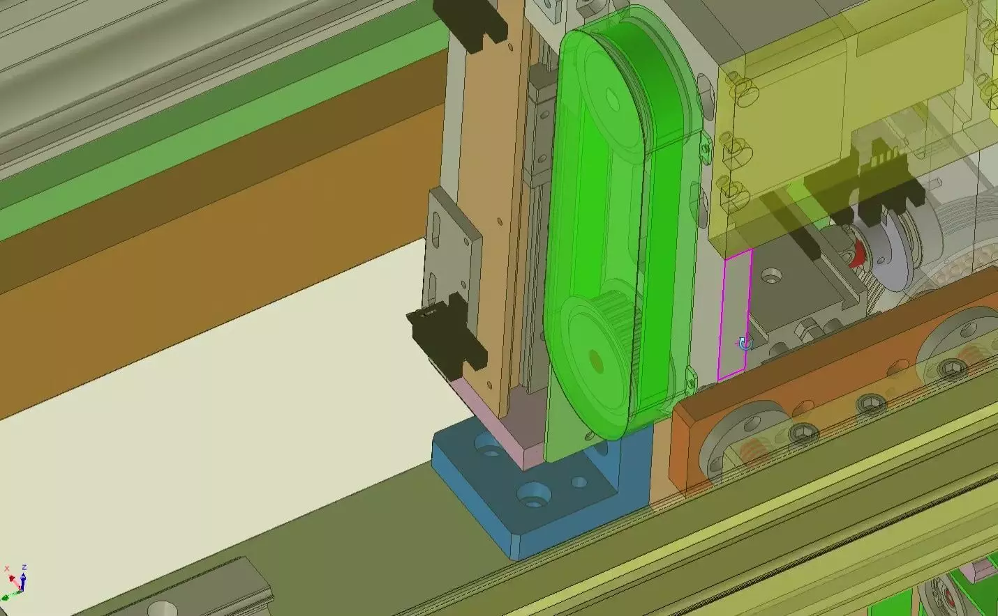 Automatic Box Packaging and Labeling Machine for Retail Cartons 3D model_8