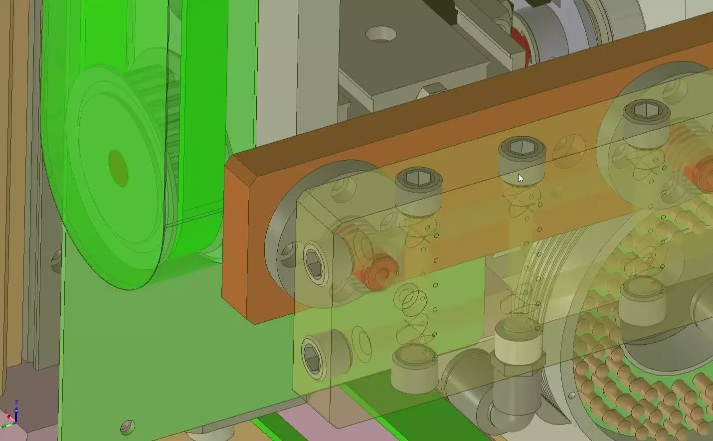 Automatic Box Packaging and Labeling Machine for Retail Cartons 3D model_10