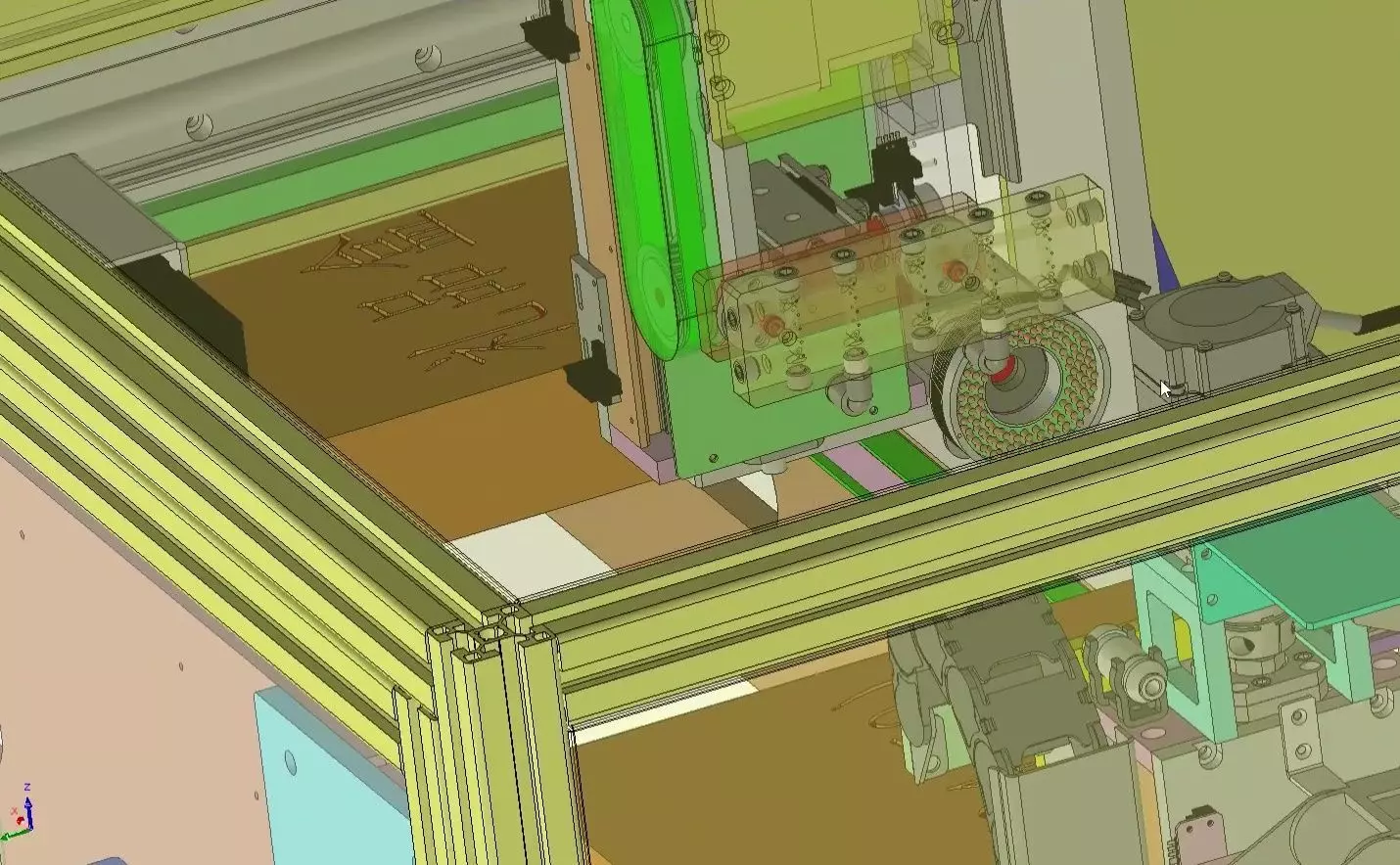 Automatic Box Packaging and Labeling Machine for Retail Cartons 3D model_11