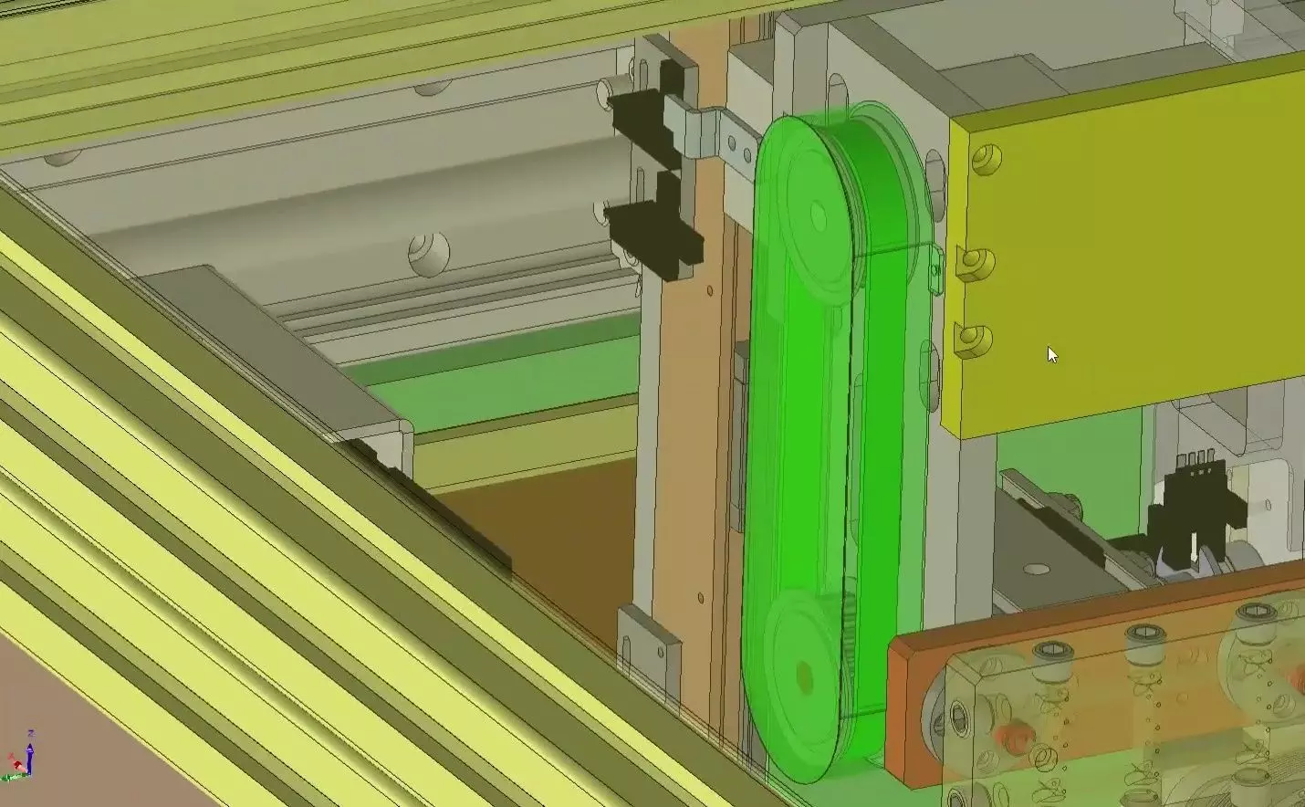 Automatic Box Packaging and Labeling Machine for Retail Cartons 3D model_7