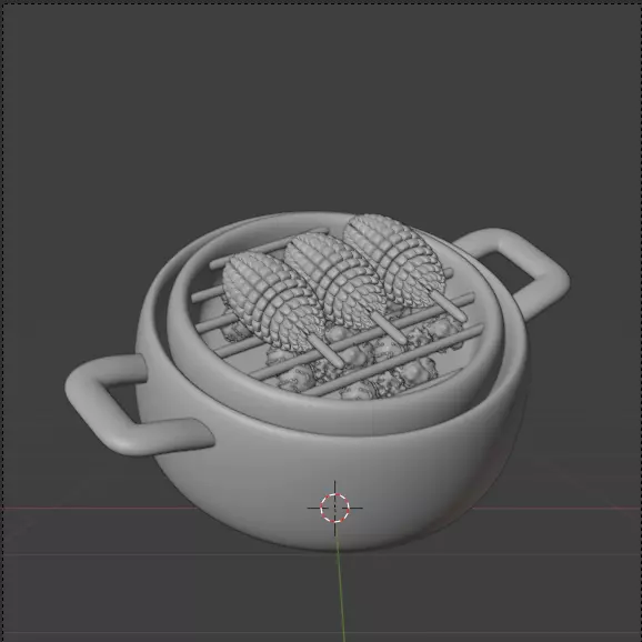 Food and Beverage 3d Icon Pack 3D model_42