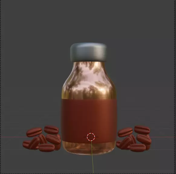 Food and Beverage 3d Icon Pack 3D model_27