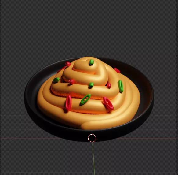 Food and Beverage 3d Icon Pack 3D model_54