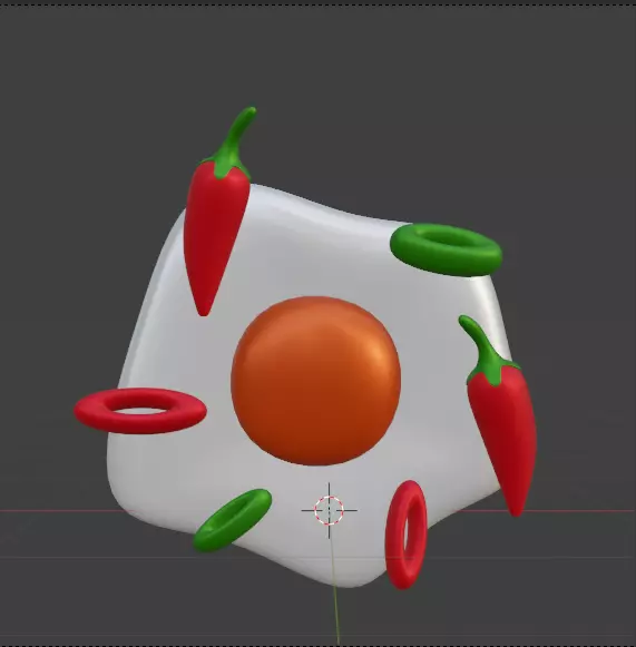 Food and Beverage 3d Icon Pack 3D model_30