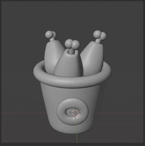 Food and Beverage 3d Icon Pack 3D model_69