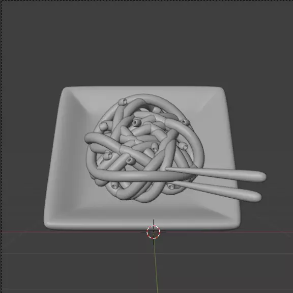 Food and Beverage 3d Icon Pack 3D model_36